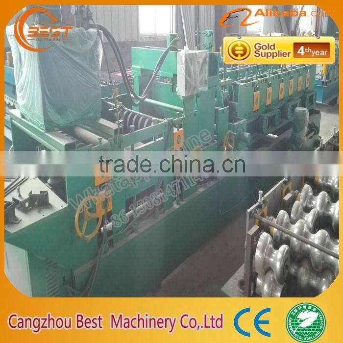 Curb And Rain Gutter Roll Forming Machine