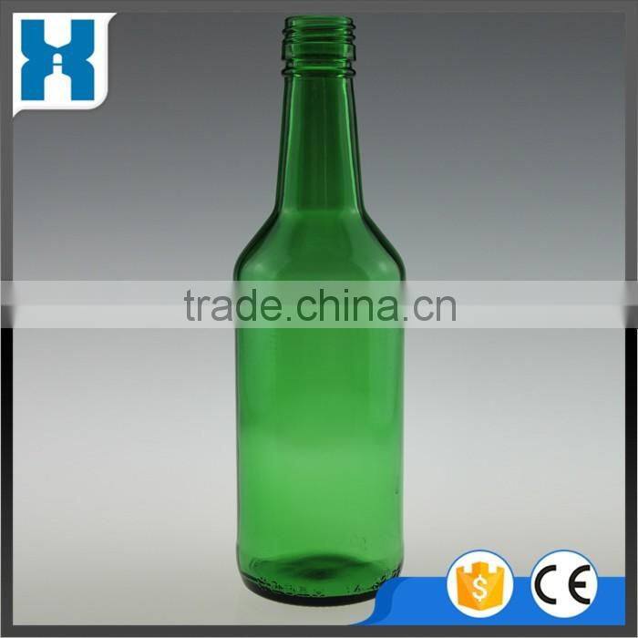 360ML CUSTOM MADE GLASS BEER BOTTLE