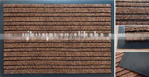 Durable low price PVC rubber coil door mat