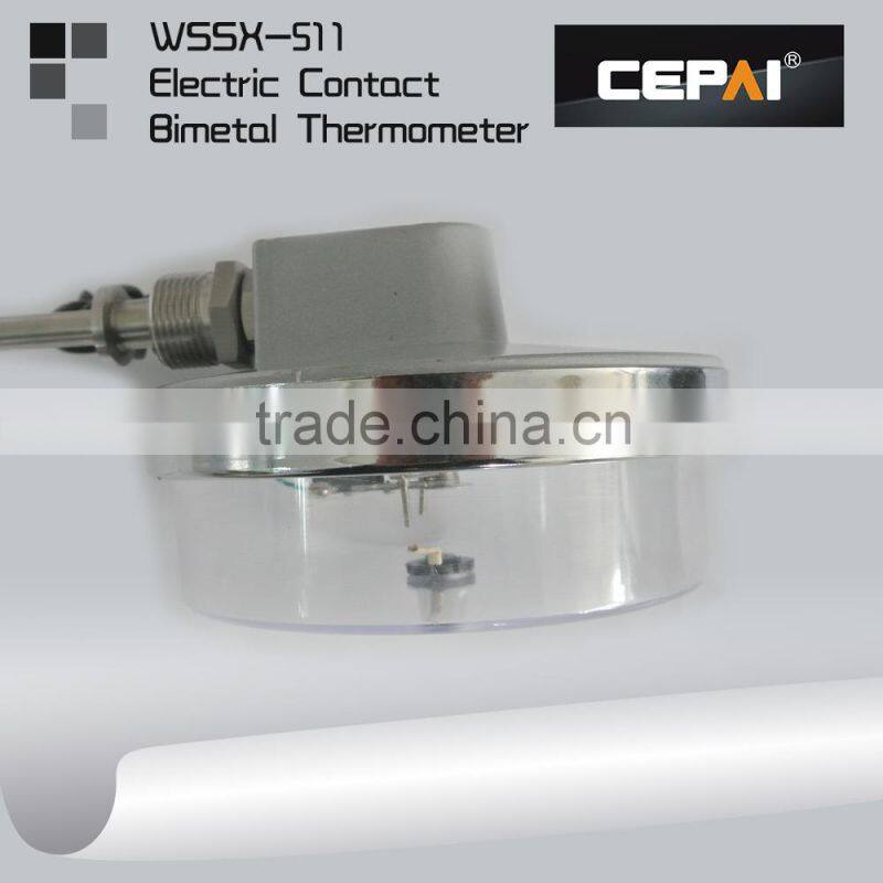 WSSX-481 Bimetal Thermometer with Electric-contact