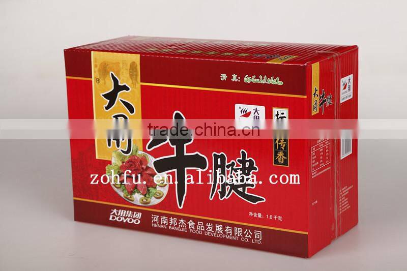 corrugated box and wine bottle packaging Fresh Fruit Corrugated Box Packaging for Apple and Grapes Packing
