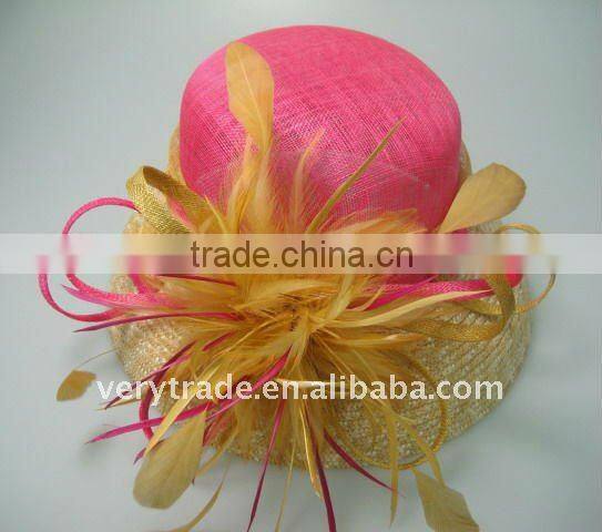 sinamay fascinator hats