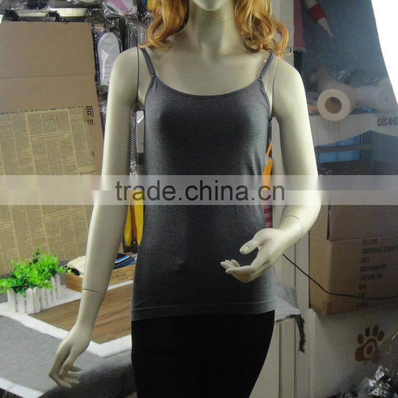 sexy ladies underwear stylish Knit Seamless slip camisoles custom factory