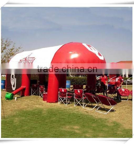 helmet inflatable tent / soccer tents inflatable for football