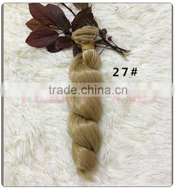 Hotsale Natural Brown Curly Hair Weave for Braiding