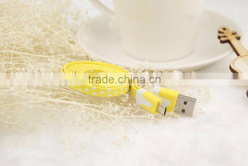 Usb cable for charging Printing USB Cable for V8 for micro usb data wire