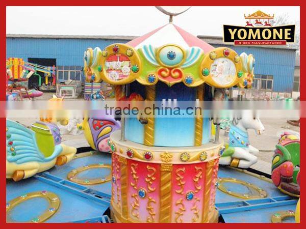 Hot sale outdoor playground kid game happy angle fun fair rides for sale