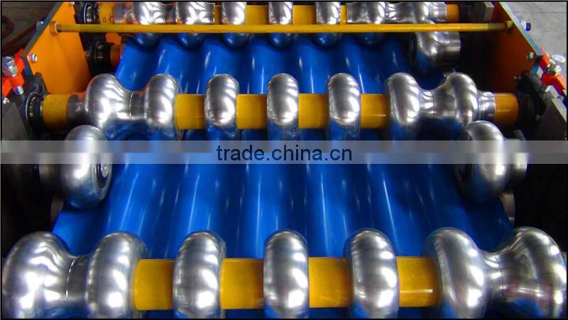 Popular used metal corrugated roofing sheets making machine