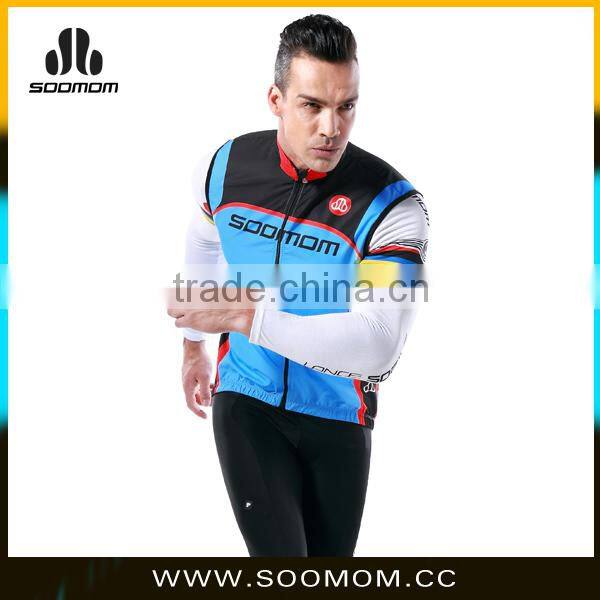 Waterproof Full Zipper Reflective Professional Cycling Jersey Summer
