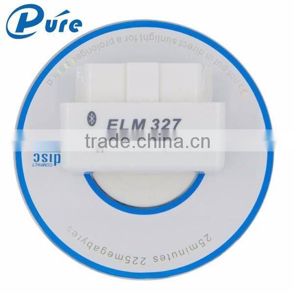 Good feedback professional OBD2 code scanner bluetooth ELM327 car V1.5 hardware version ELM327 supports all OBD2 protocols
