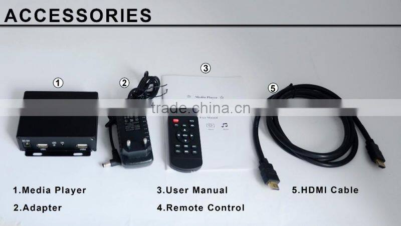 Motion Sensor digital signage box advertising player