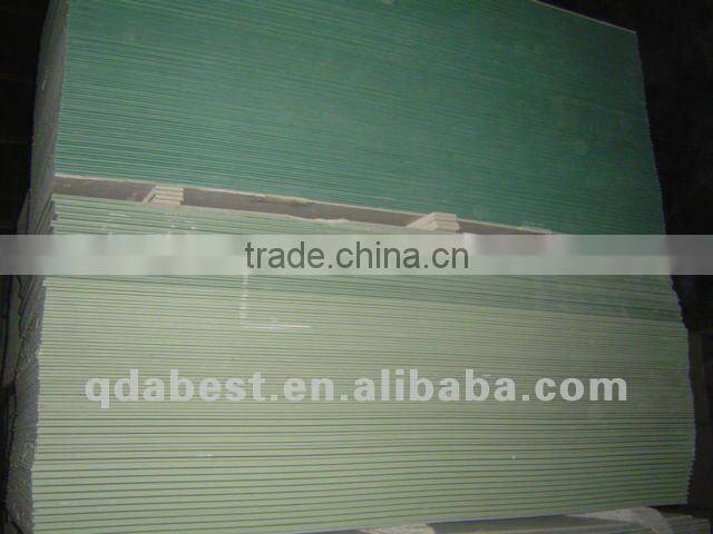 Waterproof paper faced gypsum board