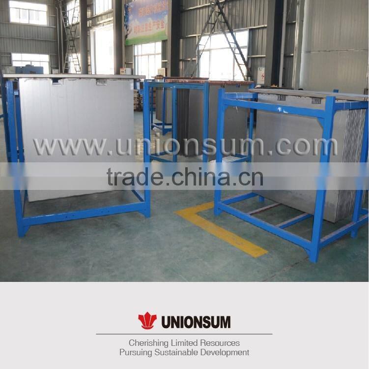 Copper, Zinc, Nickel, Cobalt and Manganese Electrowinning Rolled lead/calcium (0.07) / tin (1.35%) anode