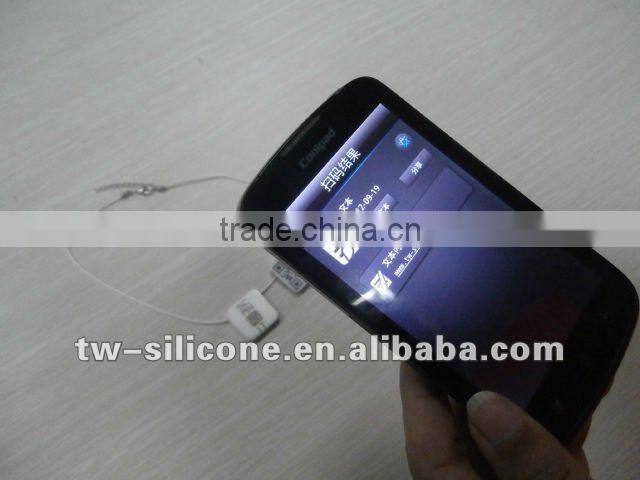 scannable personal qr keychain stainless steel qr keychain