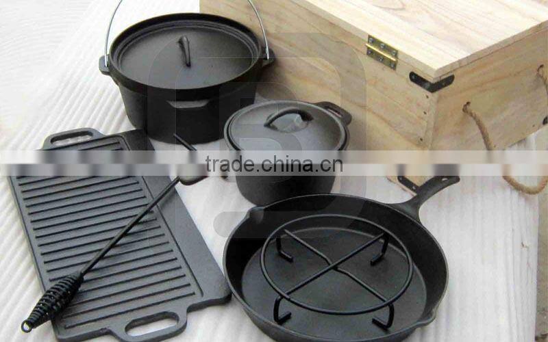 High Quality Wholesale Enamel Cast Iron Cookware