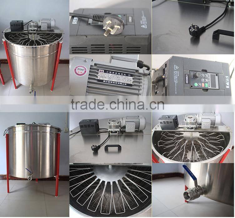 2016 New Year Promotion !! Radial 24 Frames Honey Extractor With Motor and Legs