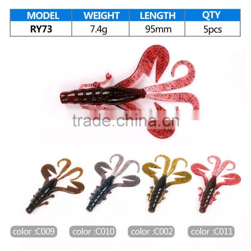 different color ball fishing Tungsten Cheburashk a Sinker