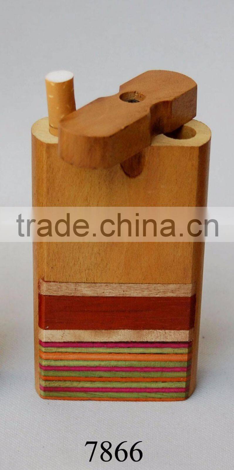 Novelty Smoking Accessories/ Wood Dugout Pipes