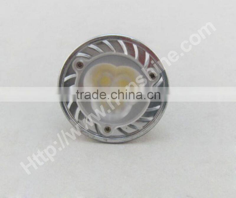 3-4*1w 3w led bulb gu10 mr16