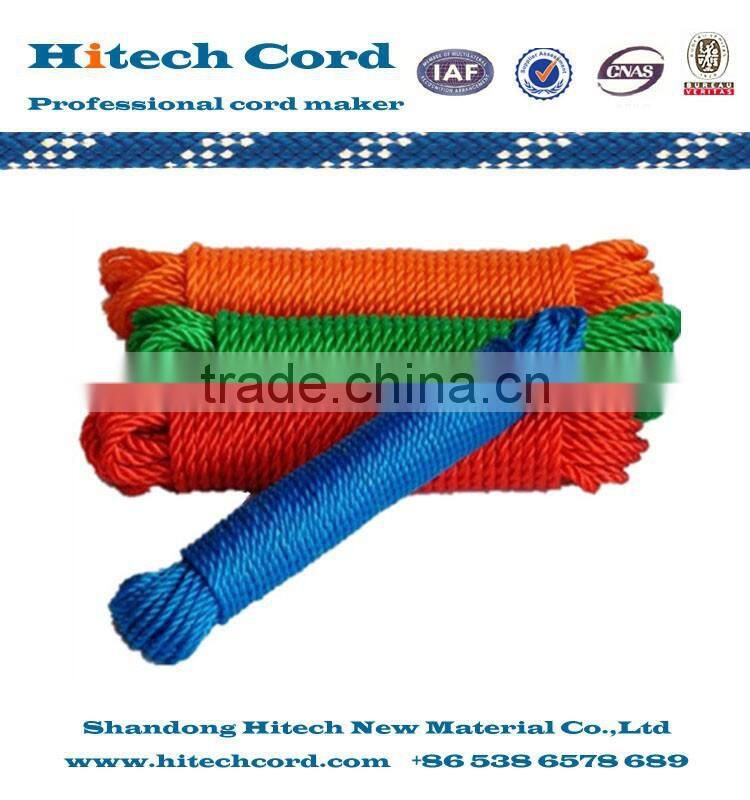 3-strand Twist Color Plastic Ropes