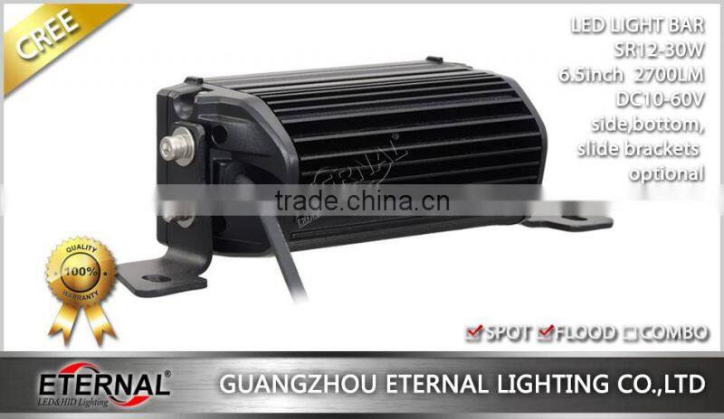 30W led work light bar heavy duty excavator earth moving crane equipment mining trucks trailer spot flood work light