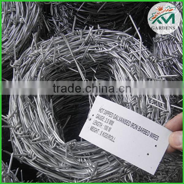 Stainless steel barbed wire
