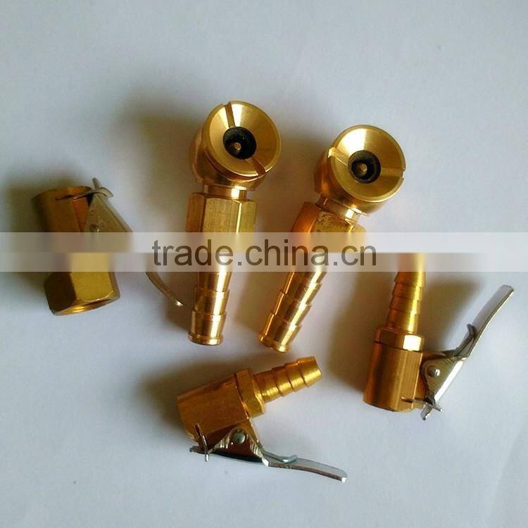 brass pump adaptor , barbed air chuck