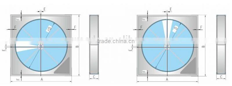 UAE popular heat recovery wheel AHU core high temperature resistance