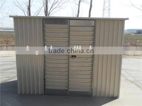 prefabricated steel garden room/garden shed