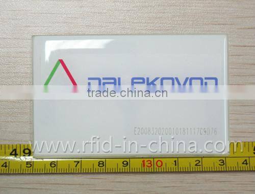 HF Contactless rfid tag glass 13.56 mhz for tracking