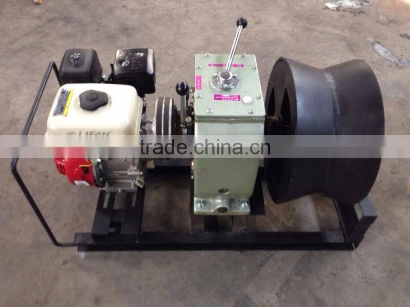 3 Ton Petrol Engine Powered Winch/Cable Drum Winch