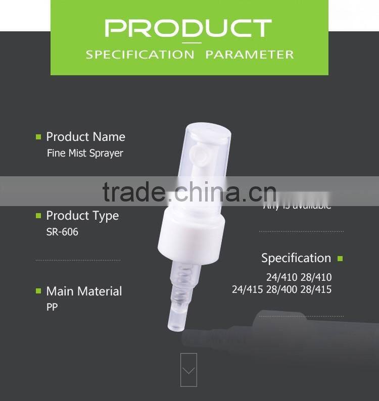 popular quality PP over cap 1CC fine mist sprayer