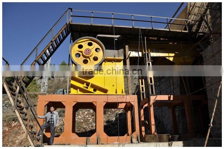 " High wear resistance " jaw crusher with large processing capacity