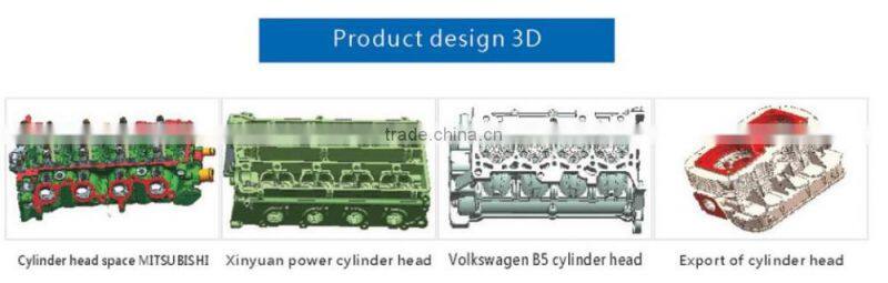 1.8L Santana 2000 cylinder head