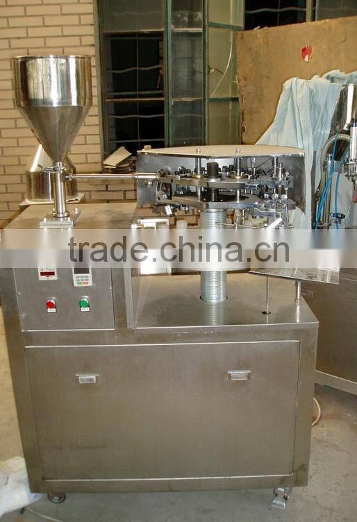 Semi-Automatic Metal tube Filling and Sealing Machine for paint,glue,ointment