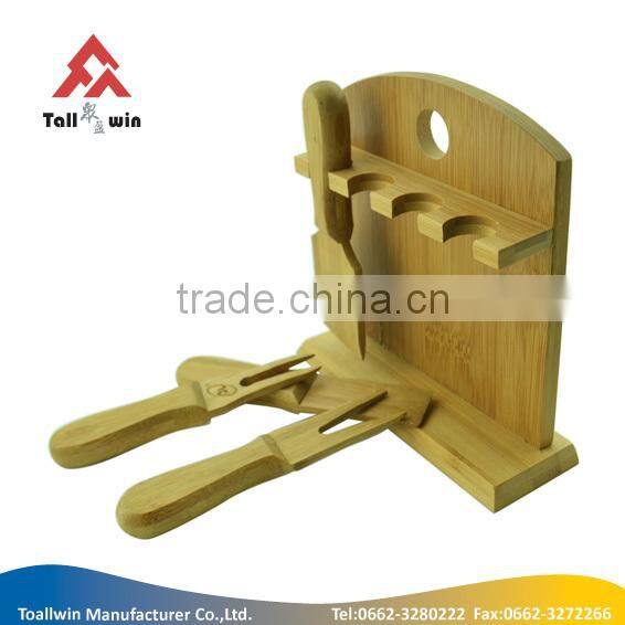 hot selling high quality bamboo cheese chopping board