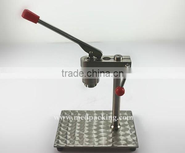 hand operated Desktop Capping Machine for Flip Off Cap