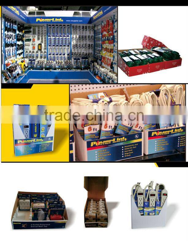 H60030 25 ft Heavy Duty Electric Extension Power Cord 12 Gauge Cable Indoor Outdoor