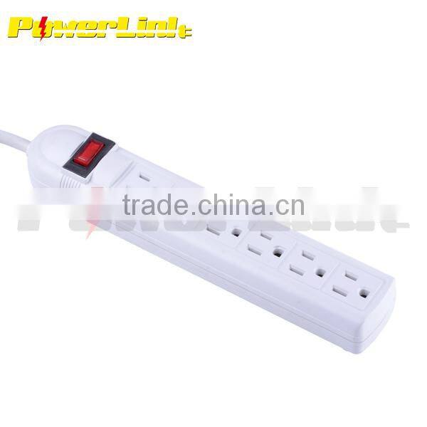 H80166 UL/CUL 4 outlet power strip with surge protectors