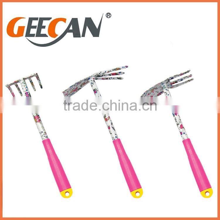 High quality various mini garden tool wholesale set with froral printing