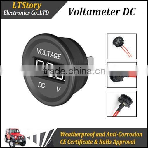 Digital Only Display Type 12V-24V voltmeter