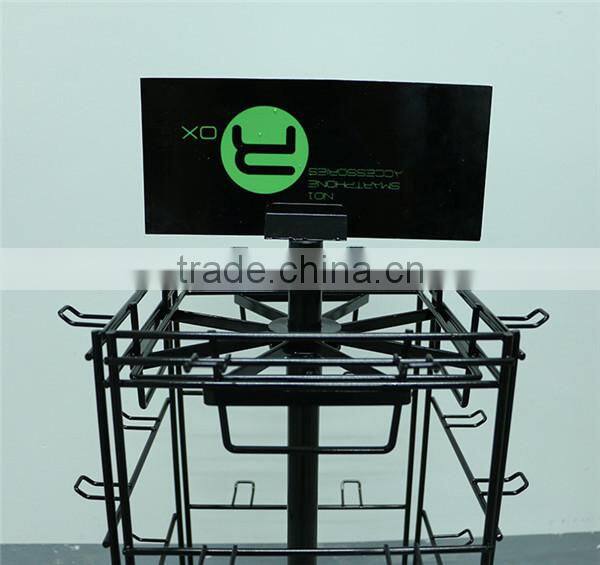 Detachable Spinning Conter Keychain Display Stand