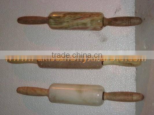 Beautiful high handmadeBeautiful high handmade Hot Sale Popular ONYX ROLLING PIN HANDICRAFTS