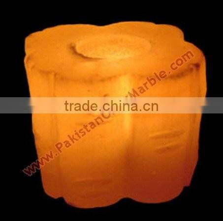 CRAFTED SALT CANDLE HOLDERS