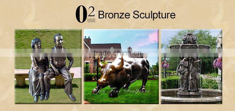 Life Size White Marble elephant statue