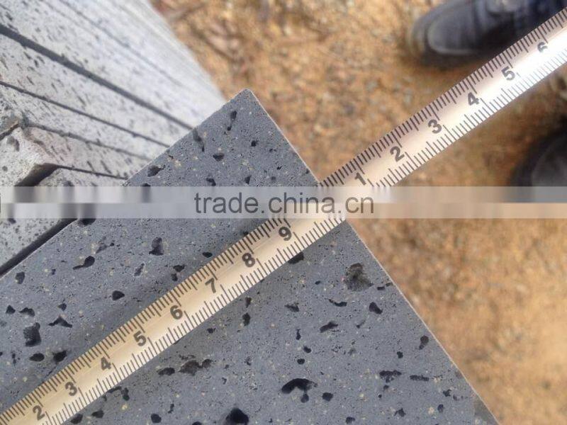 natural grey lavastone hainan basalt stone
