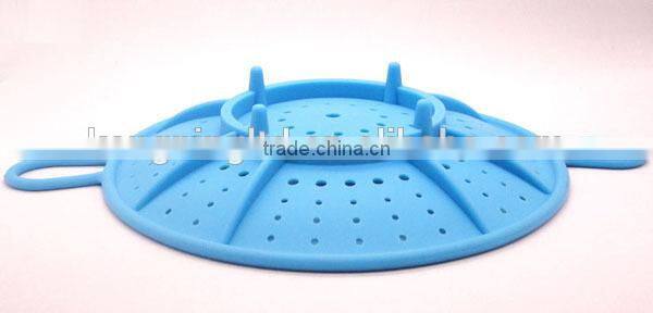 fruit vegetable tray pan shelf basket container drainage plate bowl steamer 3 in 1