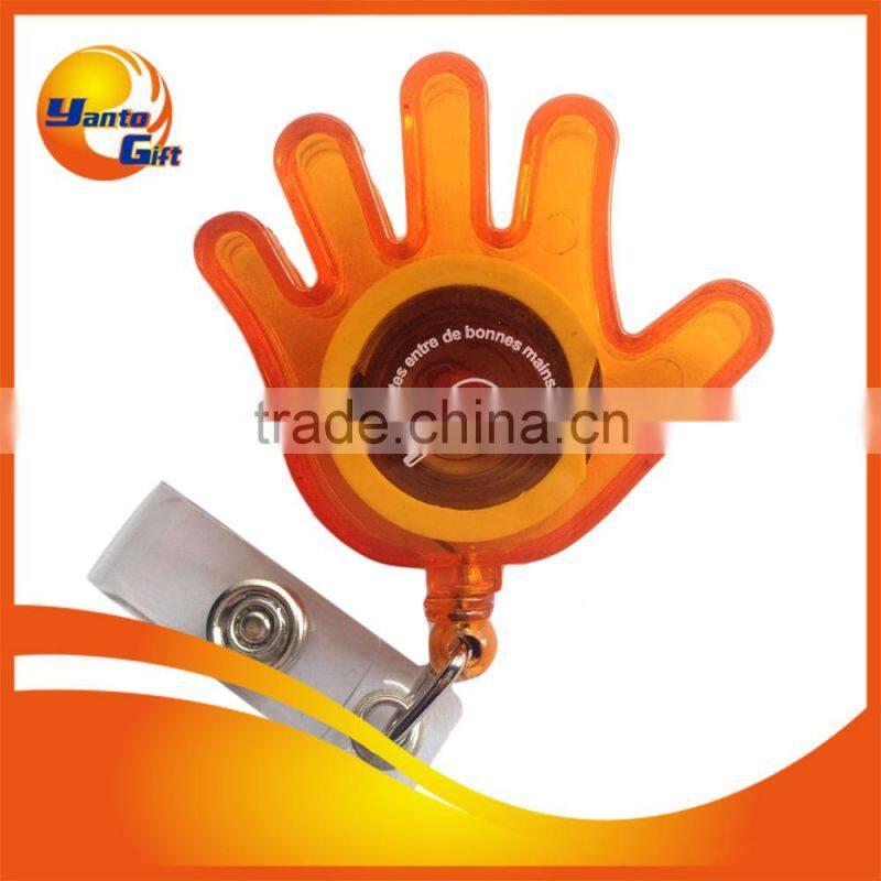 Plastic Badge Reel Keychains