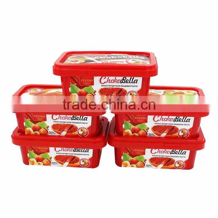 150g Butter Cup in PP Plastic Container Box with Custom Design,In Mold labelling Cheese Pot