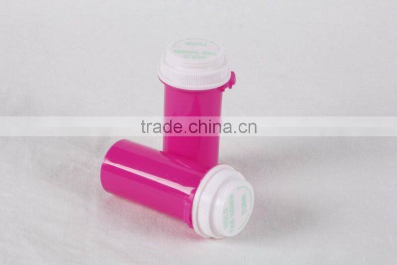 Pop Top Plastic Colorful Marijuana Vials Joint Tubes